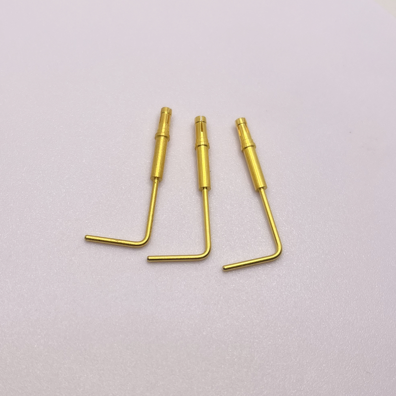 2.2x32mm Rightangle Industrial Equipments Connector Contact Pins