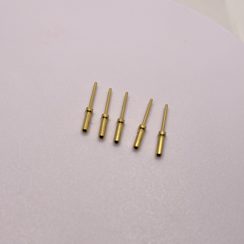 0.98x20.20mm Fiber Optic Connector Contact Pin Medical Equipment Connector Contact Pin