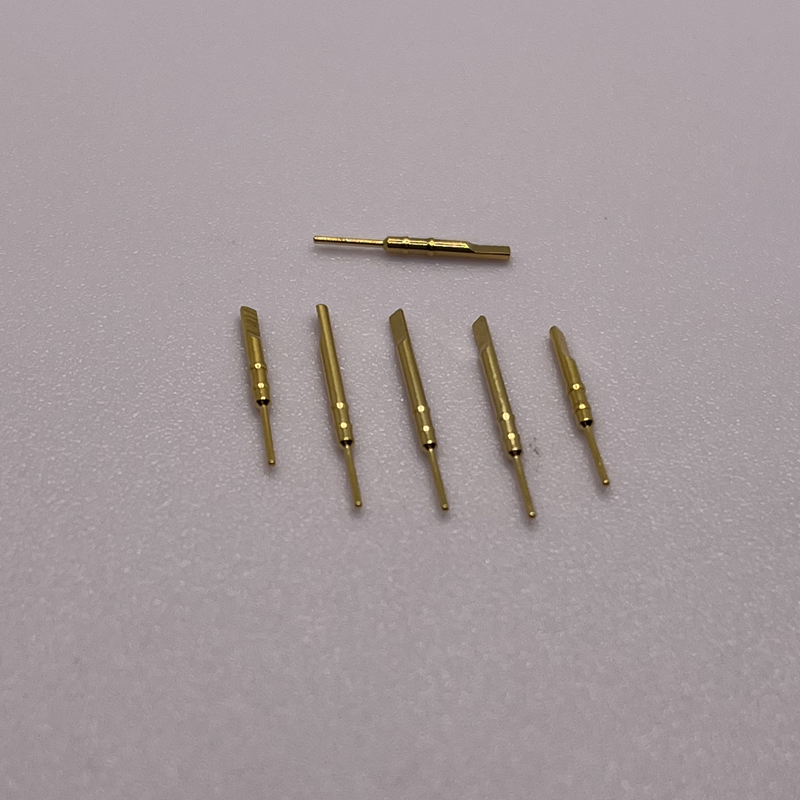 0.8x23mm Industrial Connector Contact Pins 