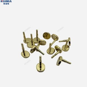 Brass double cap rivet DJ218